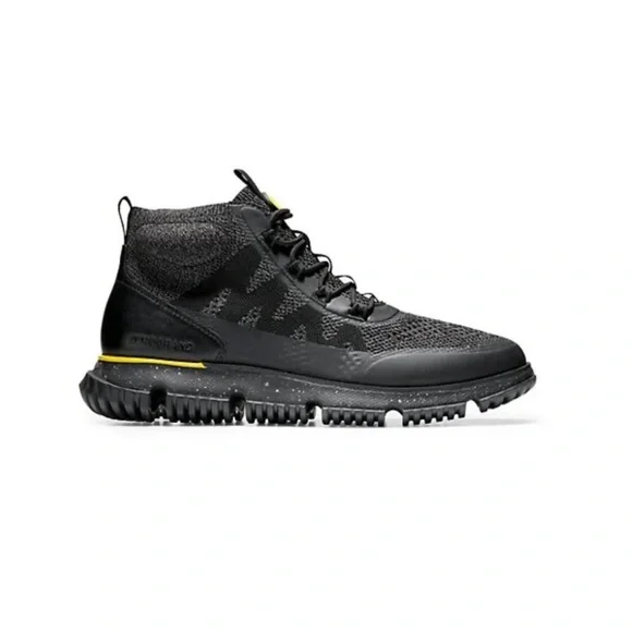 New Cole Haan 4.Zerogrand Stitchlite Waterproof Shoes Boots Chukka Black Sz 9 - Picture 1 of 8